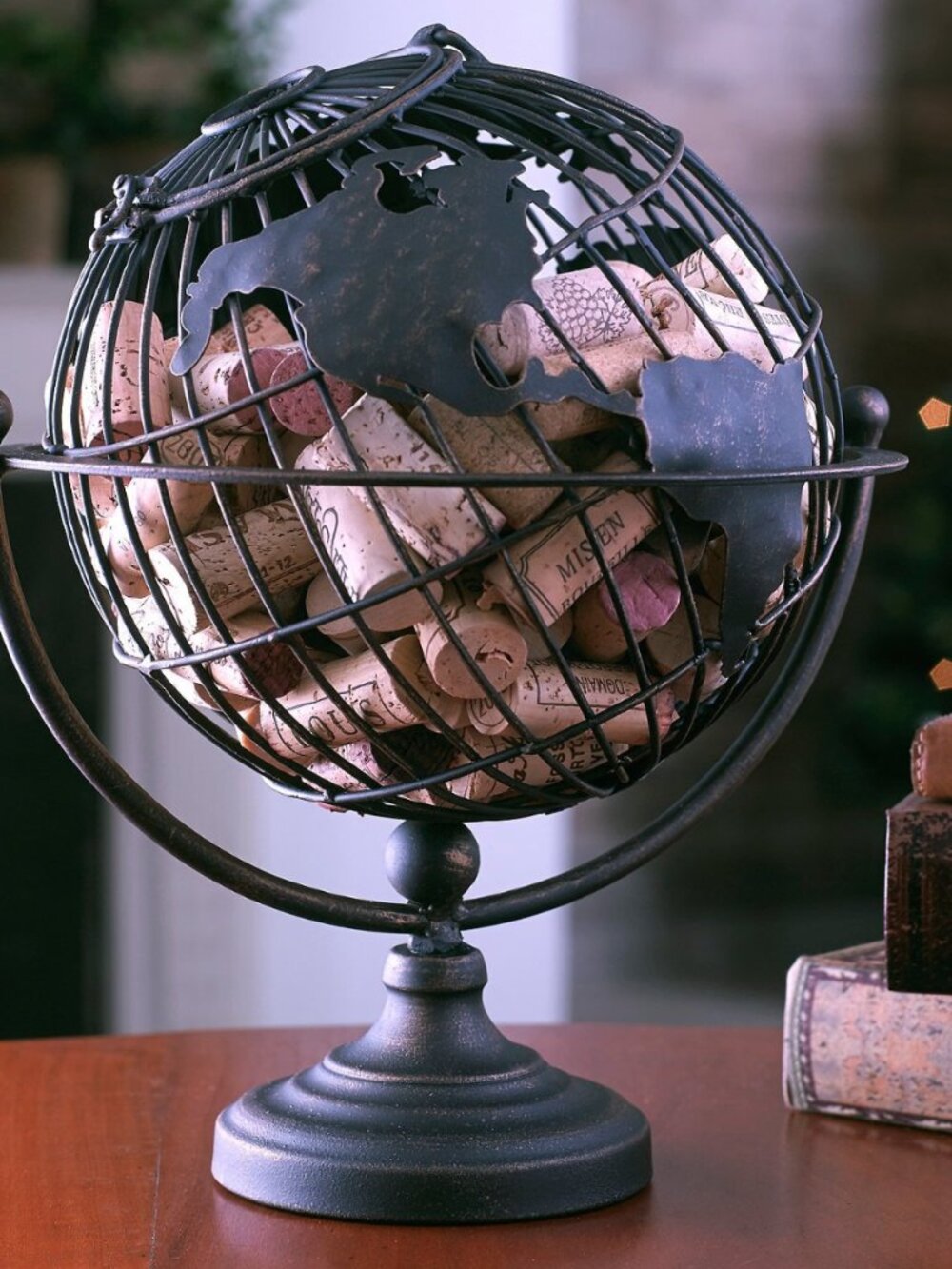 Wine Cork Globe Catcher by Wine Enthusiast